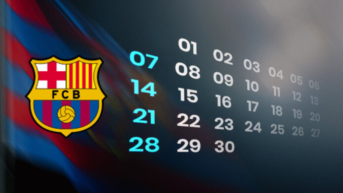 kiedy gra Barcelona
