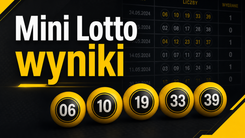 Mini Lotto wyniki – ostatnie losowania i analiza liczb