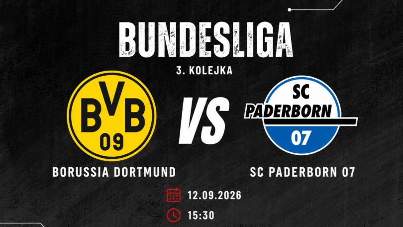 Borussia Dortmund - SC Paderborn 07: typy, kursy i zapowiedź meczu (12.09.2026)