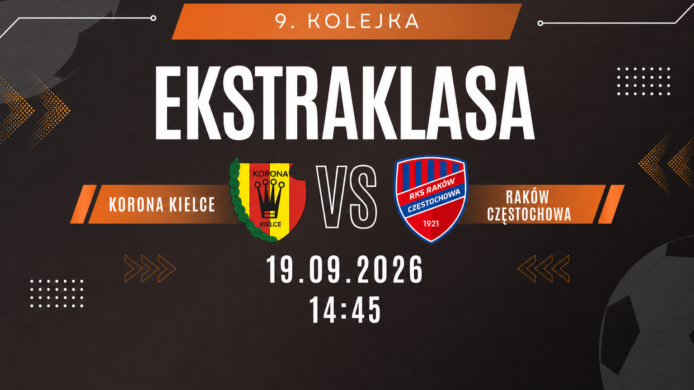 Korona Kielce - Raków Częstochowa, Ekstraklasa, 19.09.2026