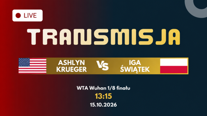 Ashlyn Krueger – Iga Świątek. Gdzie oglądać? Transmisja TV i online