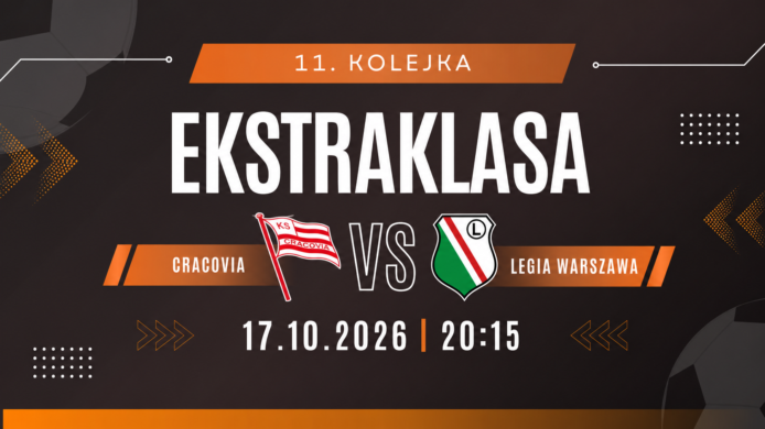 Cracovia – Legia Warszawa: typy, kursy i zapowiedź meczu (17.10.2026)