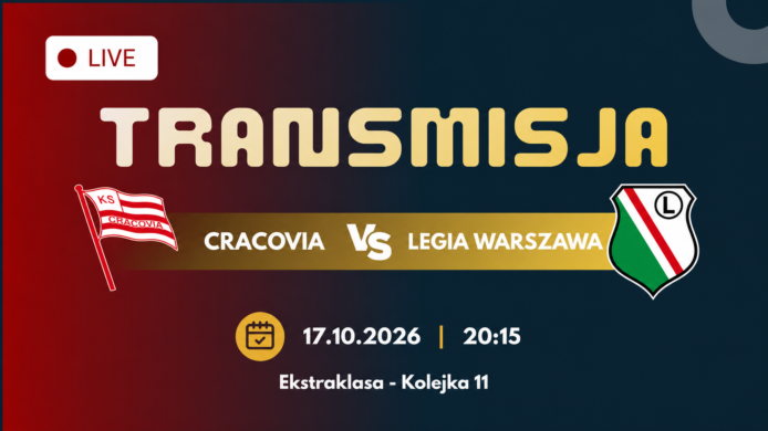 Cracovia – Legia Warszawa. Gdzie oglądać za darmo? Transmisja TV i online