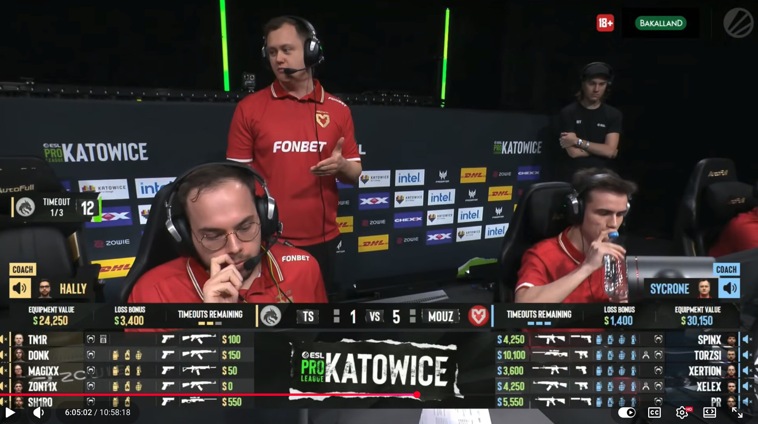 ESL Pro League Katowice: FONBET na&nbsp;odzieży oraz&nbsp;CHEXX i&nbsp;Katowice w&nbsp;tle