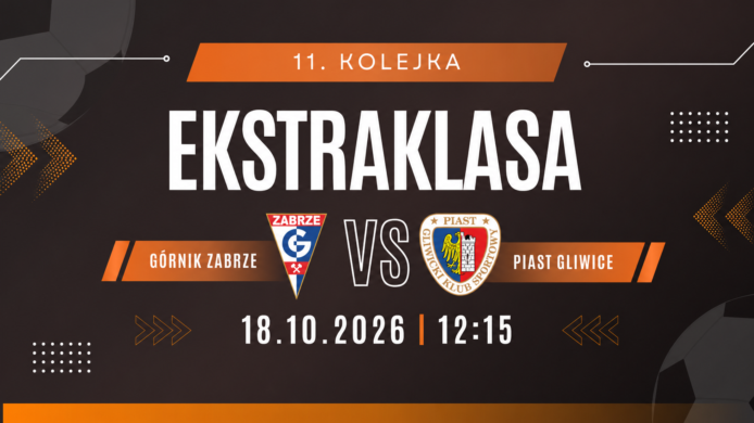 Górnik Zabrze – Piast Gliwice: typy, kursy i zapowiedź meczu (18.10.2026)