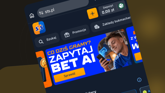 STS wprowadza Bet AI. Sztuczna inteligencja pomoże analizować ofertę i statystyki