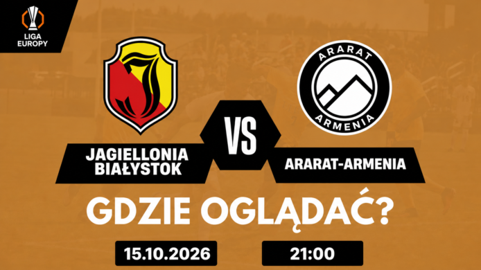 Jagiellonia Białystok – Ararat-Armenia. Gdzie oglądać? Transmisja TV i online