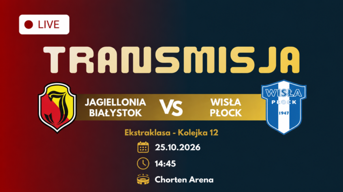 Jagiellonia Białystok – Wisła Płock. Gdzie oglądać? Transmisja TV i online