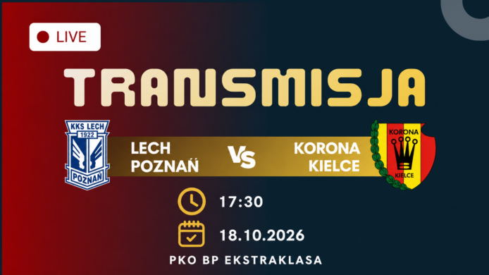Lech Poznań – Korona Kielce. Gdzie oglądać? Transmisja TV i online