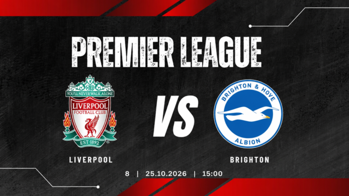 Liverpool – Brighton: typy, kursy i zapowiedź meczu (25.10.2026)