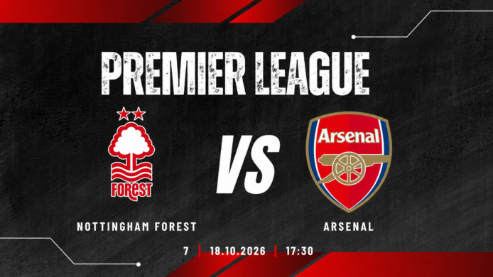 Nottingham Forest – Arsenal: typy, kursy i zapowiedź meczu (18.10.2026)