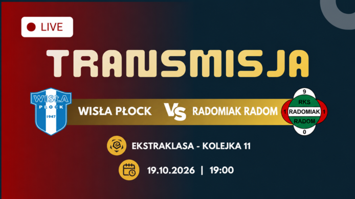 Wisła Płock – Radomiak Radom. Gdzie oglądać za darmo? Transmisja TV i online