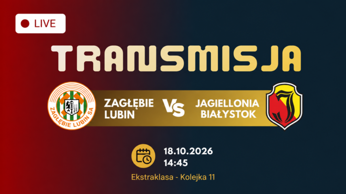 Zagłębie Lubin – Jagiellonia Białystok. Gdzie oglądać? Transmisja TV i online